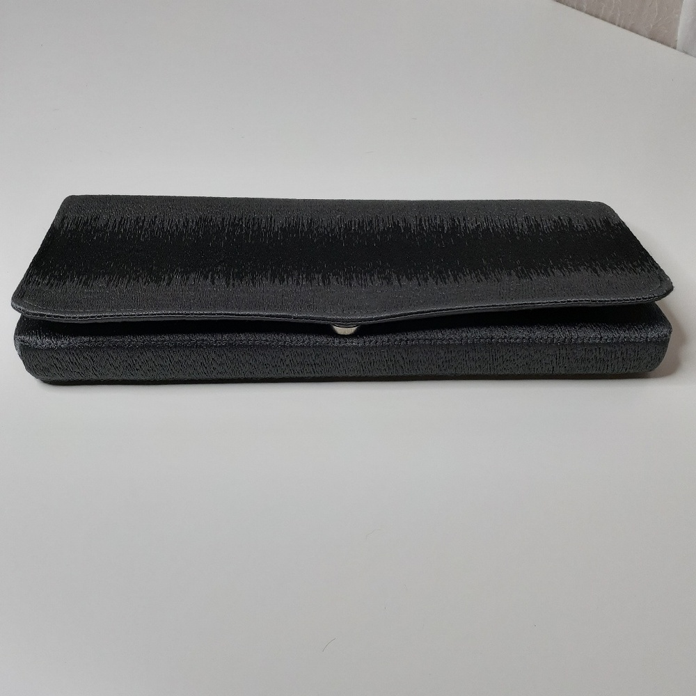 Shiraleah Gray and Black Clutch Evening Bag‎ - Picture 7 of 7